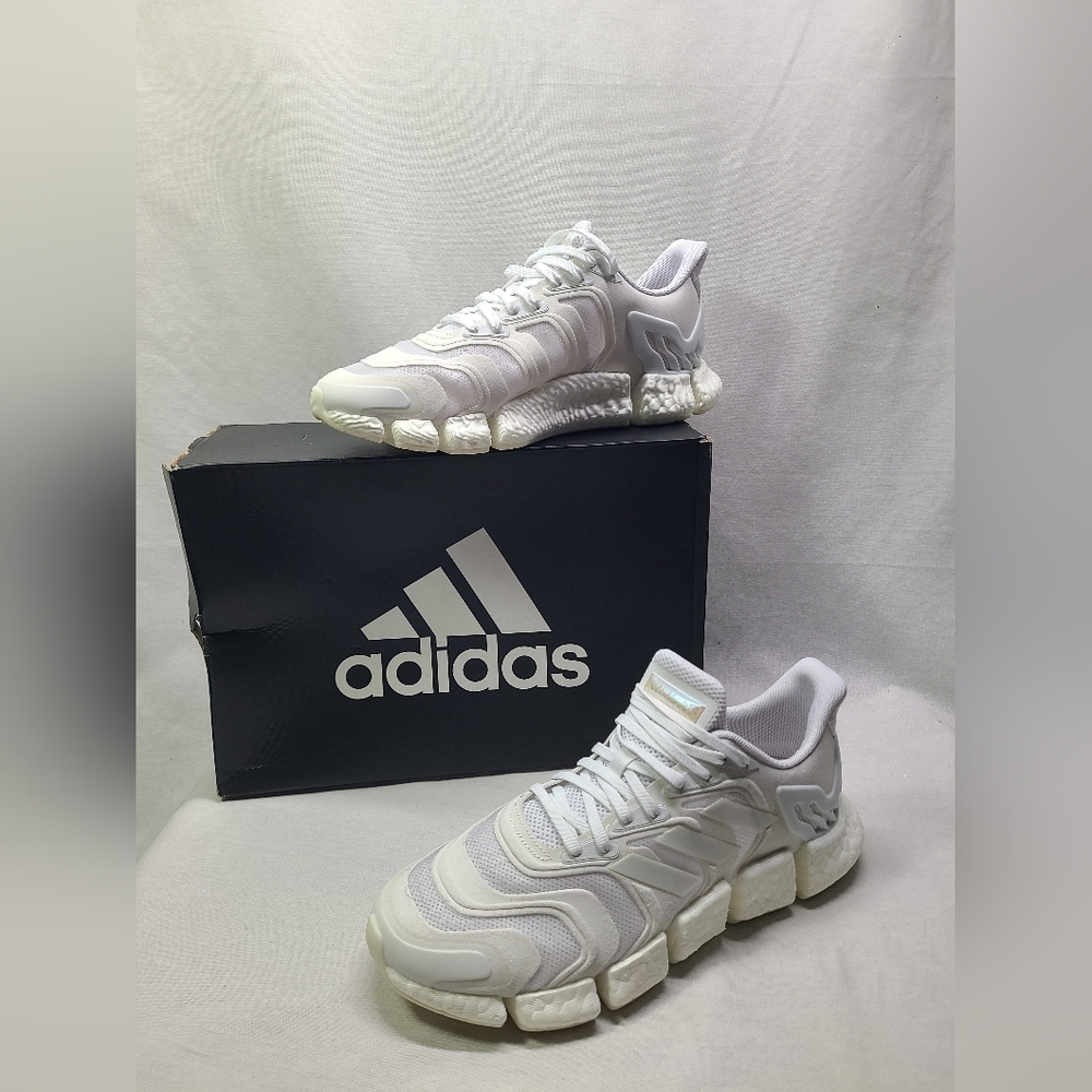Adidas Mens Climacool Vento Running Sneakers Size 8.5 Triple White